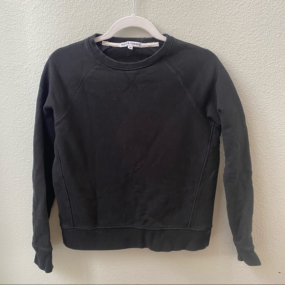 RICHER POORER black long sleeve sweatshirt womens XS - Picture 2 of 4